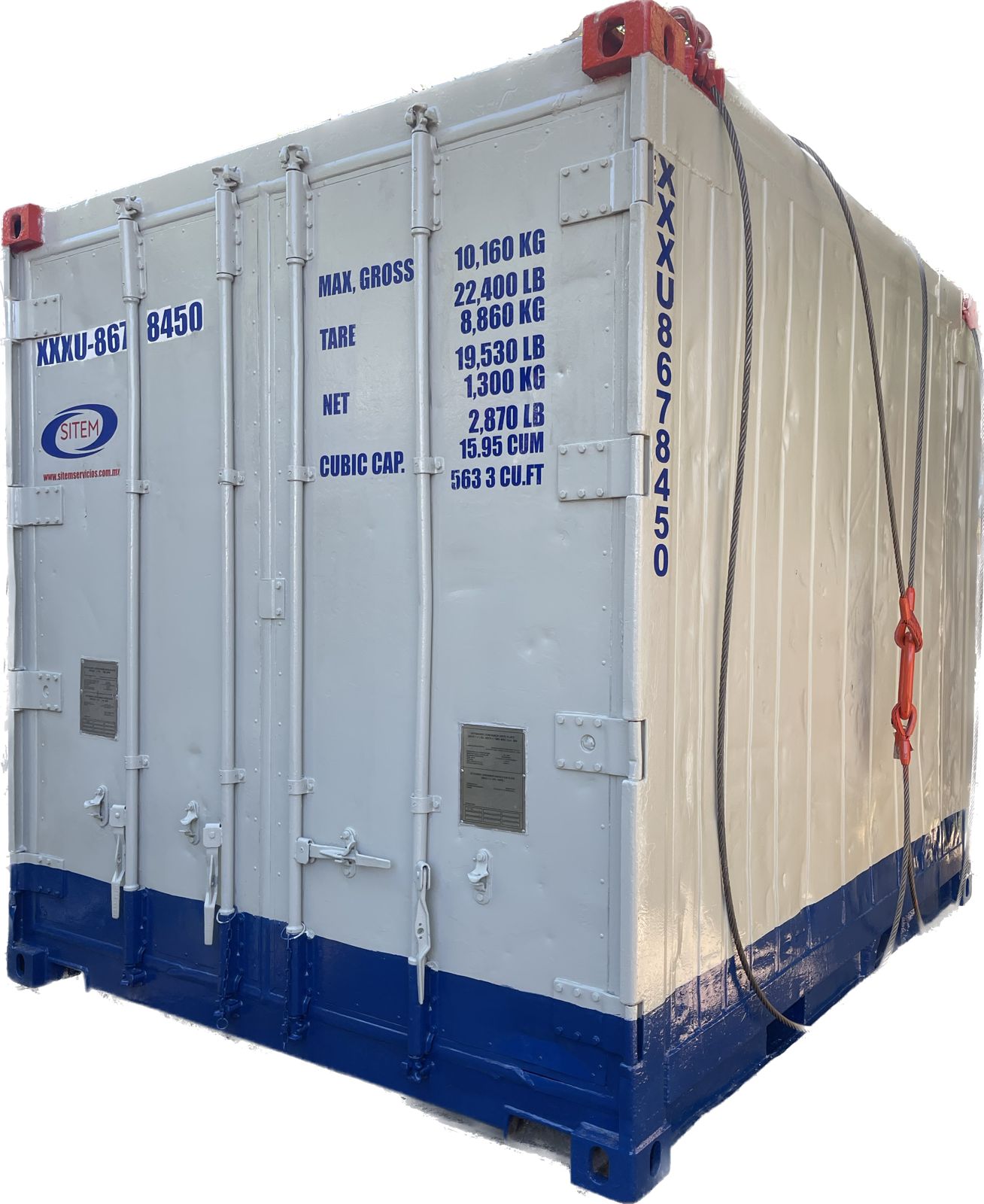 Contenedor refrigerado 10 ft dnv